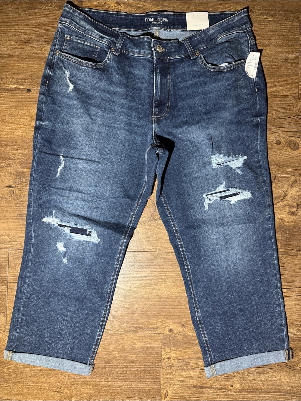 Maurices Mid-Rise Boyfriend Crop Jeans – Size 20W - NWT